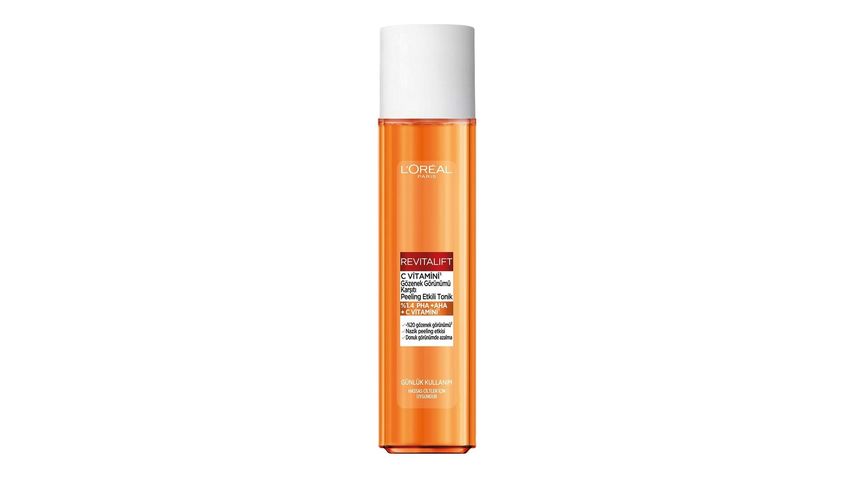 L’Oreal Paris Revitalift C Vitamini Gözenek Görünümü Karşıtı Peeling Etkili Tonik 180 ml