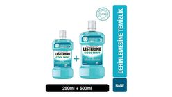 Listerine Cool Mint Mouthwash 500 ml + 250 ml