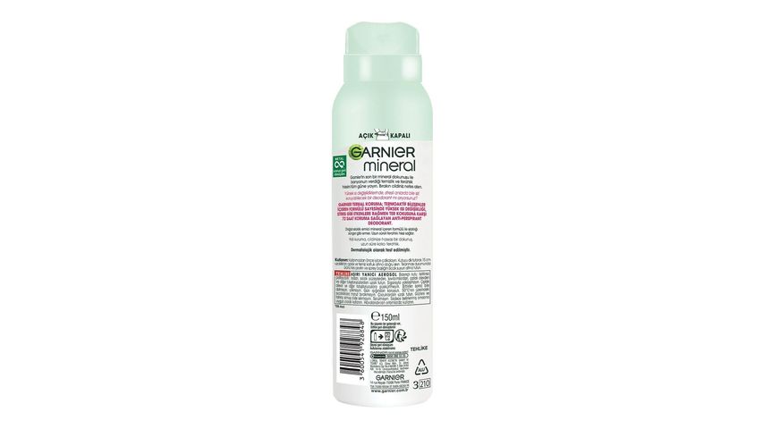 Garnier Mineral Anti Perspirant Kadın Deodorant Termal Koruma
