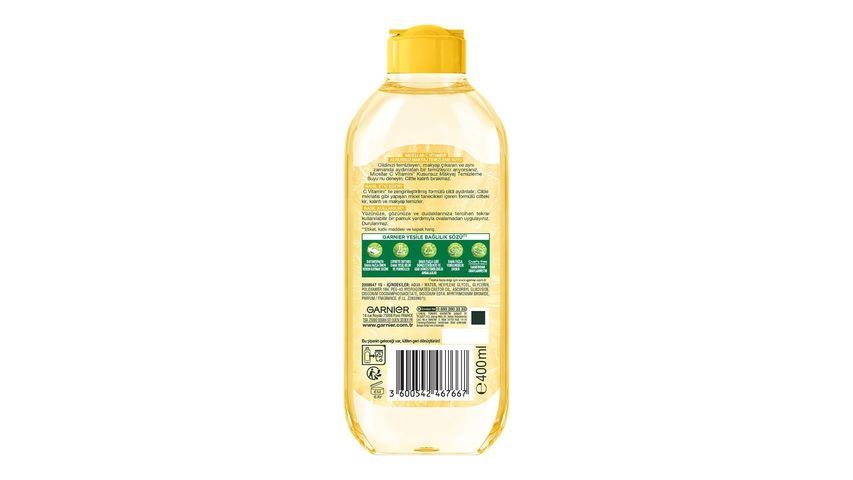 Garnier Micellar C Vitamini Kusursuz Makyaj Temizleme Suyu 400 ml