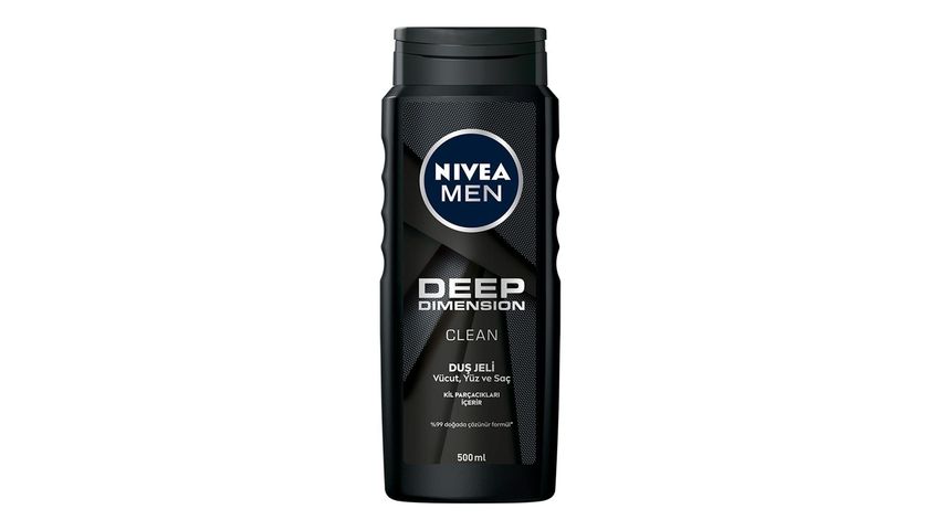 NIVEA MEN Deep Dimension Bath & Shower Gel 500 ml