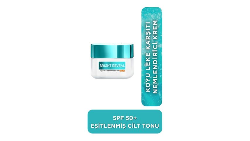 L'Oreal Paris Bright Reveal Niacinamide Spf Koyu Leke Karşıtı Yüz Güneş Kremi 50 ml