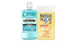 Le Petit Marseillais Vanilla Milk Shower Gel + Listerine Coolmint Mild Taste 250 ml