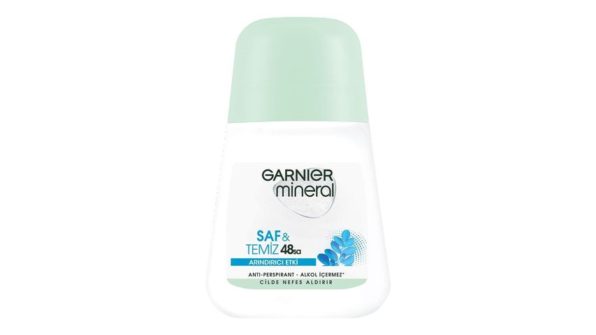 Garnier Mineral Saf & Temiz Roll-On Deodorant 50 ml