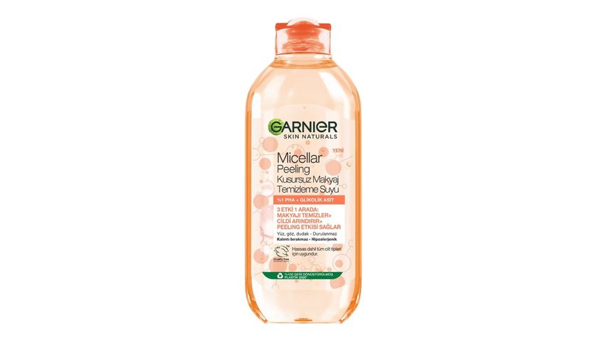 Garnier Micellar Peeling Kusursuz Makyaj Temizleme Suyu 400 ml