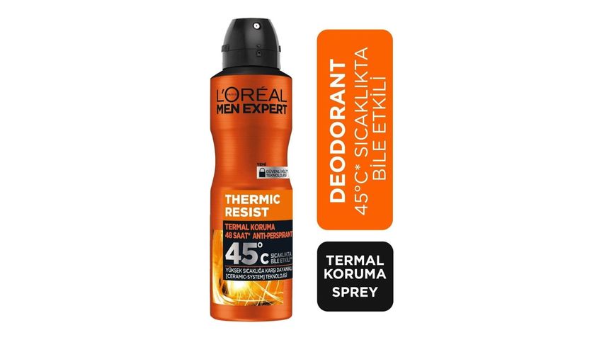 L'Oréal Paris Men Expert Thermic Resist Anti Perspirant Spray Deodorant 150 ml