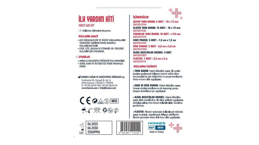 Getwell İlk Yardım Kiti