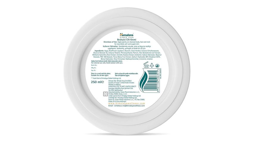 Himalaya Besleyici El & Vücut Kremi 250 ml