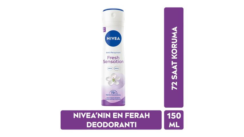 NIVEA Kadın Sprey Deodorant Fresh Sensation 150 ml