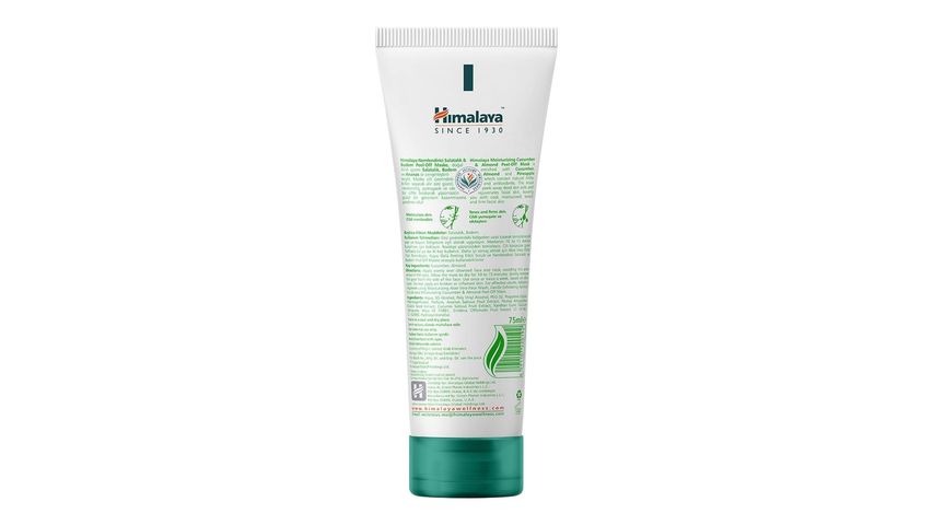 Himalaya Peeling Moisturizing Cucumber Face Mask 75 ml