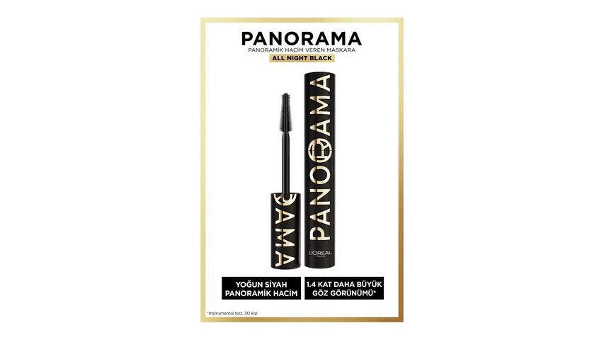 L'Oréal Paris Vml Panorama Maskara All Nıght Black