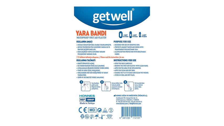 Getwell Waterproof Bandage