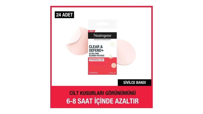Neutrogena Akne Bandı 24'lü