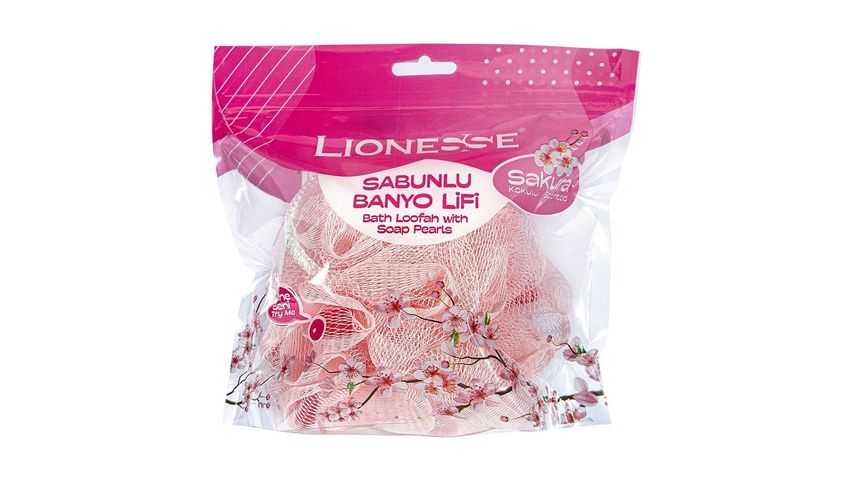 Lionesse Sakura Soap Bath Sponge 956