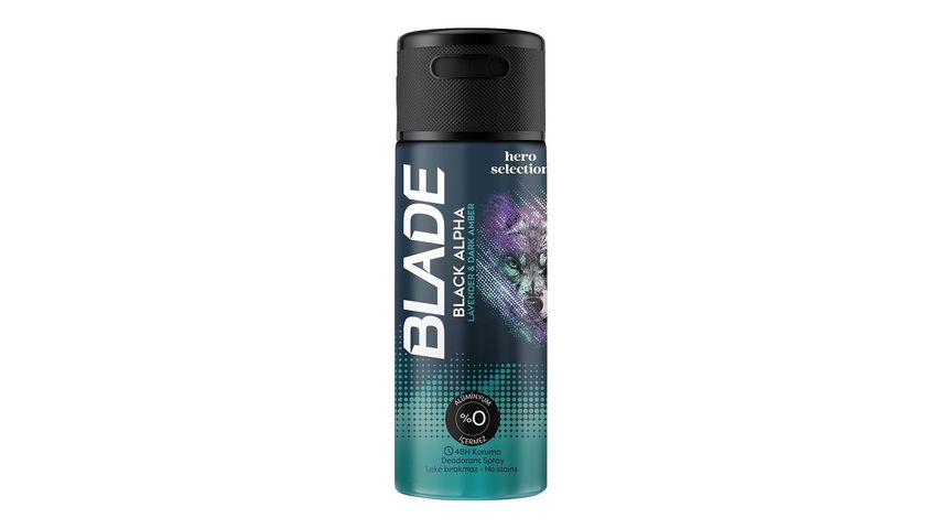 Blade Hero Selection Black Alpha Erkek Deodorant 150 ml