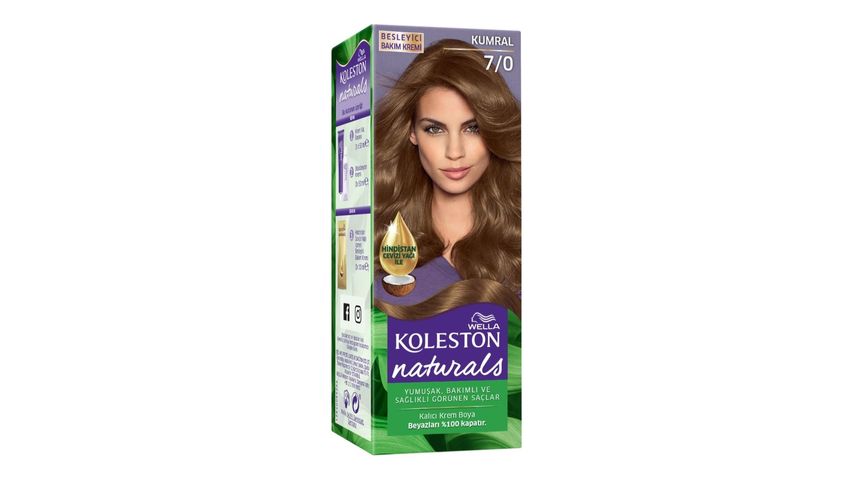 Wella Koleston Naturals Saç Boyası 7/0 Kumral