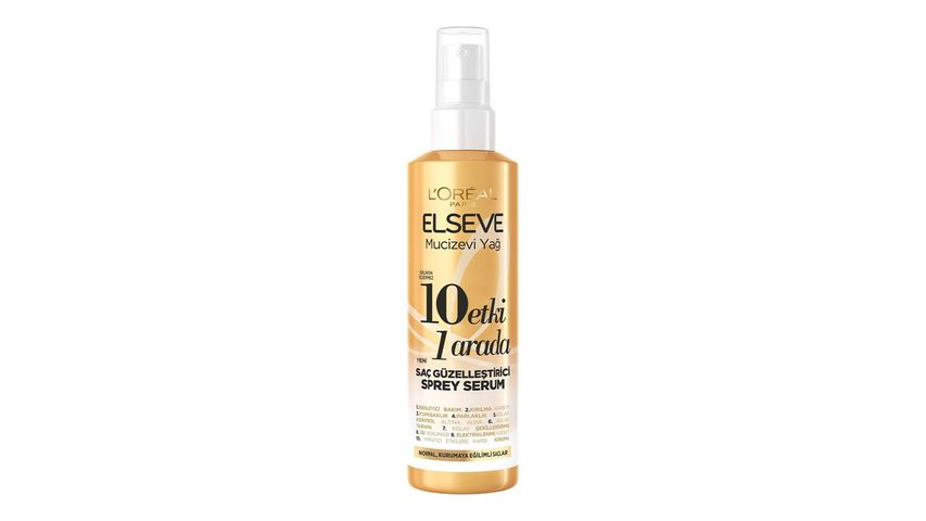 Elseve Mucizevi Yağ Saç Güzelleştirici Sprey Serum 150 ml