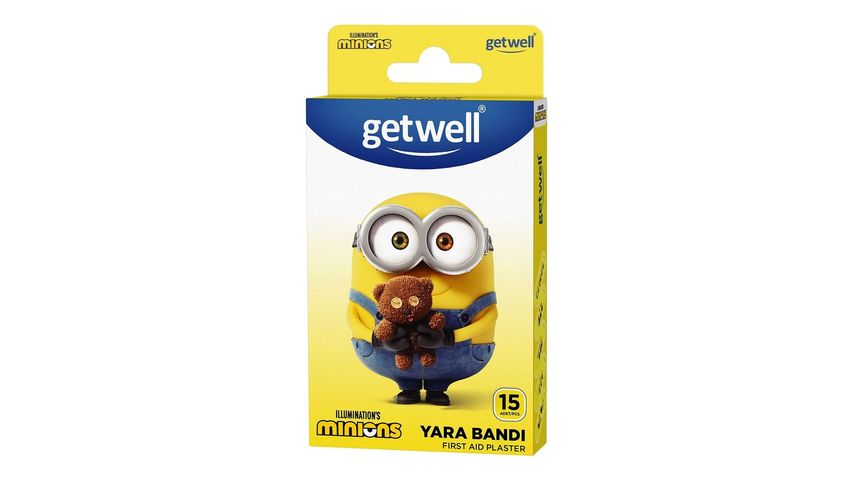 Getwell Minions Teddy Bear Yara Bandı