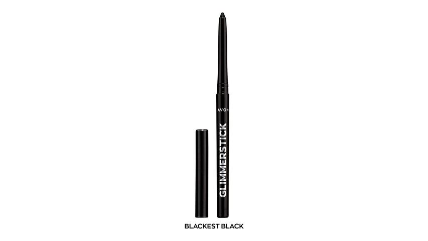 Avon Glimmersticks Retractable Eye Pencil Blackest Black