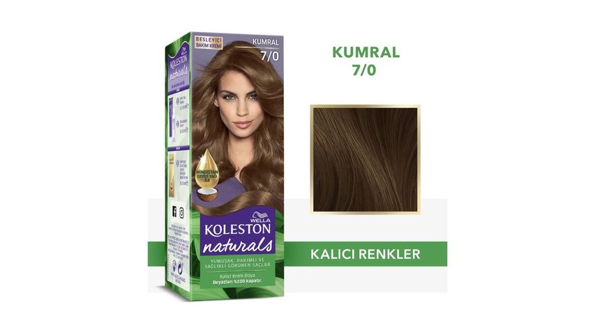 Wella Koleston Naturals Saç Boyası 7/0 Kumral