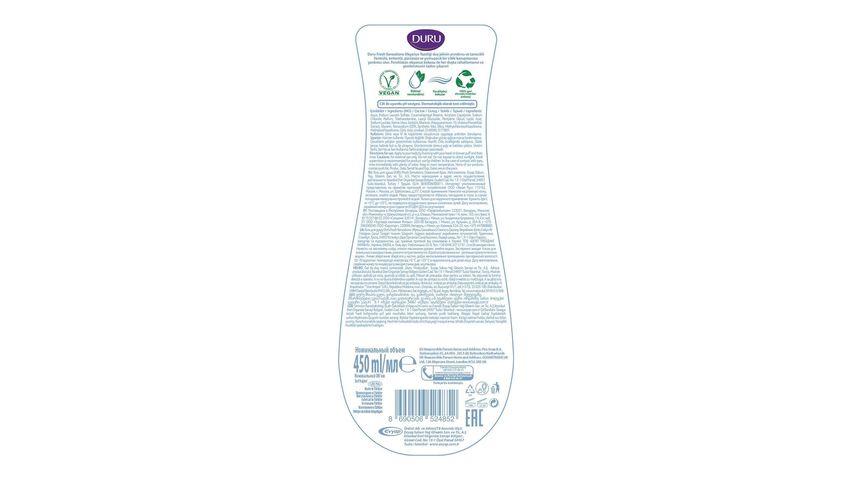 Duru Fresh Sensations Okyanus Ferahlığı Duş Jeli 450 ml