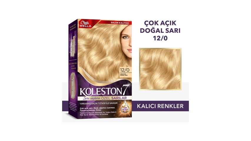 Wella Koleston Supreme Saç Boyası 12/0 Çok Açık Doğal Sarı