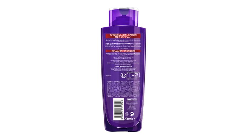 Elseve Anti-Orange Purple Shampoo 200 ml
