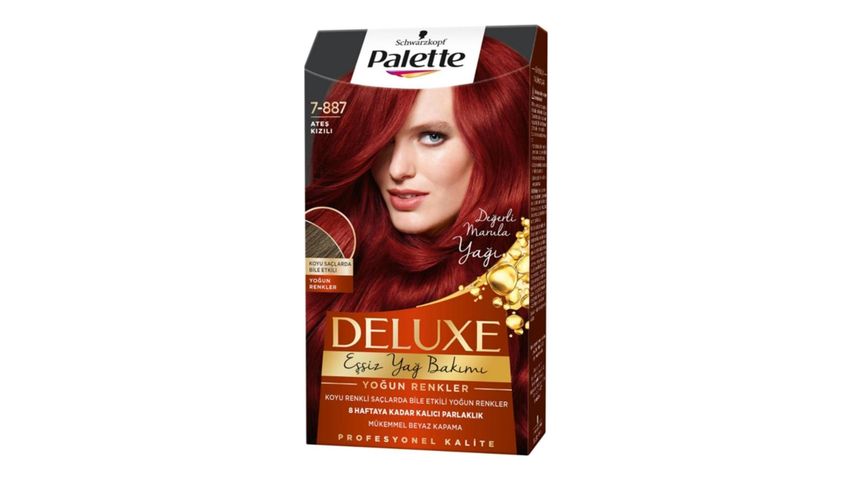 Palette Deluxe Fiery Red 7-887 Hair Dye