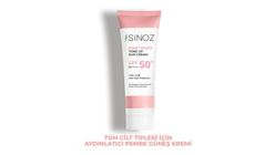 Sinoz Pink Touch Aydınlatıcı SPF50+ Kremi - Tüm Cilt Tipleri 50 ml
