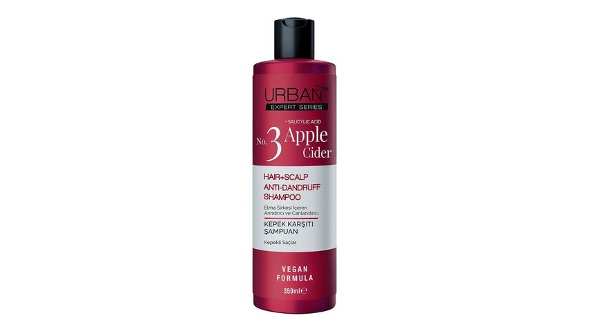 Urban Care Expert Apple Cider Vinegar Salicylic Acid Anti-Dandruff Shampoo No:3 350 ml