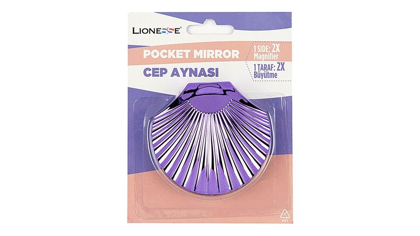 Lionesse Deniz Kabuğu Cep Aynası