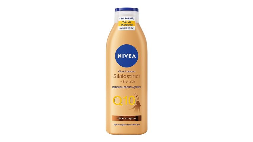 NIVEA Q10 Sıkılaştırıcı & Bronzlaştırıcı Vücut Losyonu 250 ml