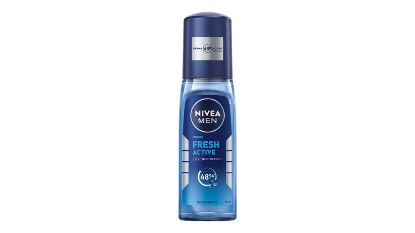 NIVEA MEN Pump Spray Deodorant Fresh Active 75 ml