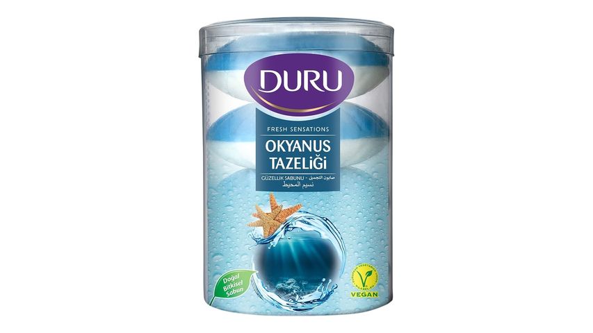 Duru Fresh Sensations Okyanus Esintisi Güzellik Sabunu 4x100 g