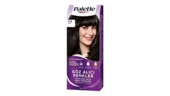 Palette Göz Alıcı Renkler Saç Boyası 1.0 Siyah 50 ml