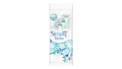 Gillette Simply Venus 2 Kullan At Kadın Tıraş Bıçağı 4'lü