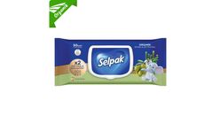 Selpak Selpak® Organic Bamboo Extract & Organic Olive Oil Wet Wipes 50 Sheets