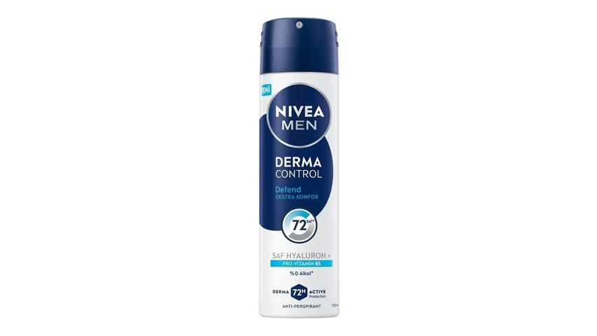 NIVEA MEN Erkek Sprey Deodorant Derma Control Defend 150 ml