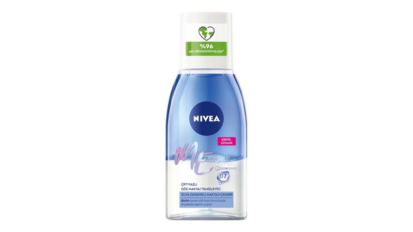 NIVEA Çift Fazlı Göz Makyaj Temizleyici Make Up Expert 125 ml