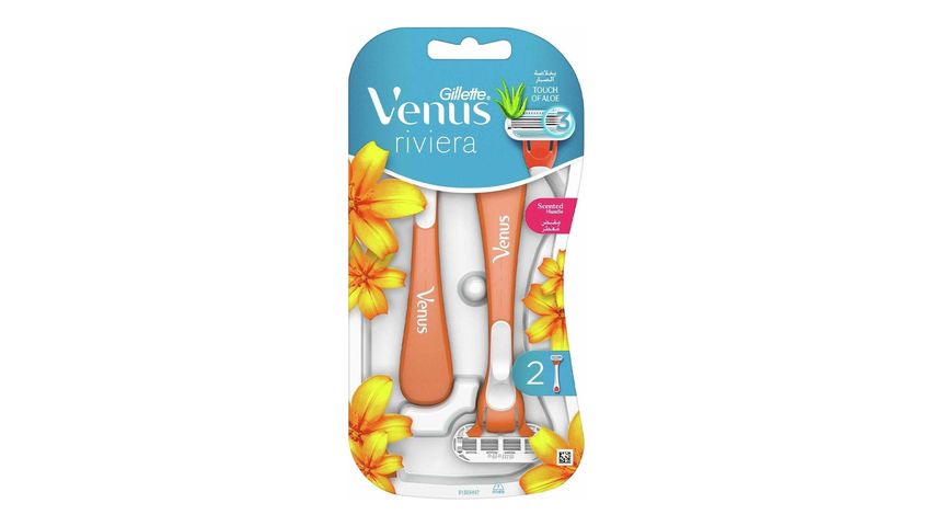 Gillette Venus Riviera Disposable Women's Razor 2-Pack