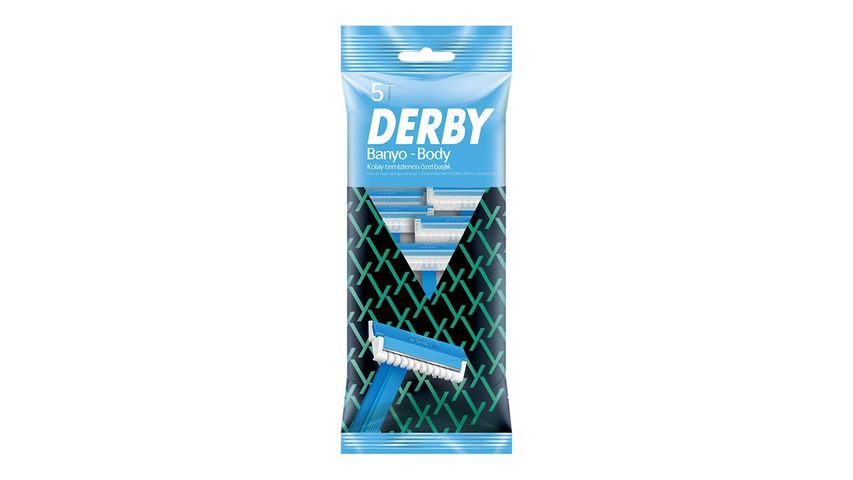Derby Banyo Kullan At Tıraş Bıçağı 5'li