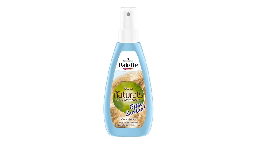 Palette Kalıcı Doğal Renkler Renk Açıcı Sprey 150 ml