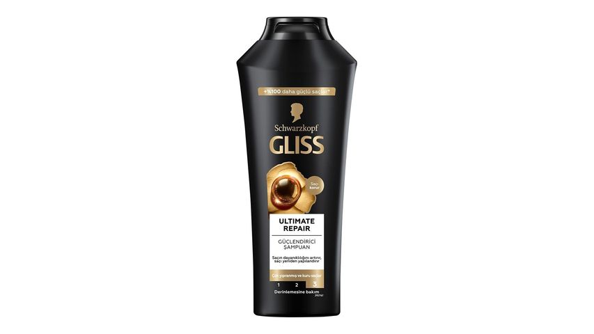 Gliss Ultimate Repair Yıpranmış Kuru Saçlar İçin Şampuan 400 ml