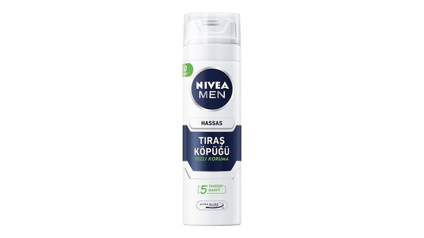 NIVEA MEN Erkek Hassas Cilt Tıraş Köpüğü 200 ml