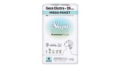 Sleepy Bio Natural Mega Extra Night Sanitary Pad 26 Pieces