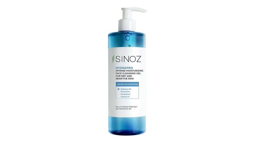 Sinoz Kuru ve Hassas Ciltler İçin Temizleme Jeli 400 ml