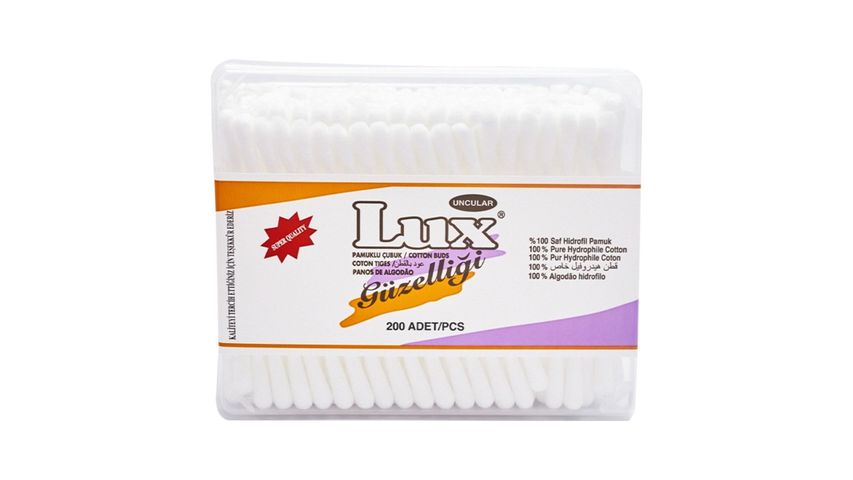 Lux Pamuklu Kulak Çubuğu 200 Adet