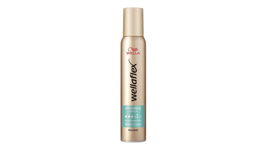 Wella Wellaflex Invisible Hold Hair Mousse 200 ml - 4/5 Hold