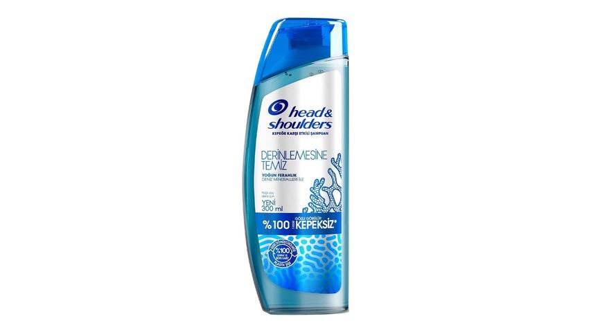 Head & Shoulders Deep Clean Scalp Detox Shampoo 300 ml