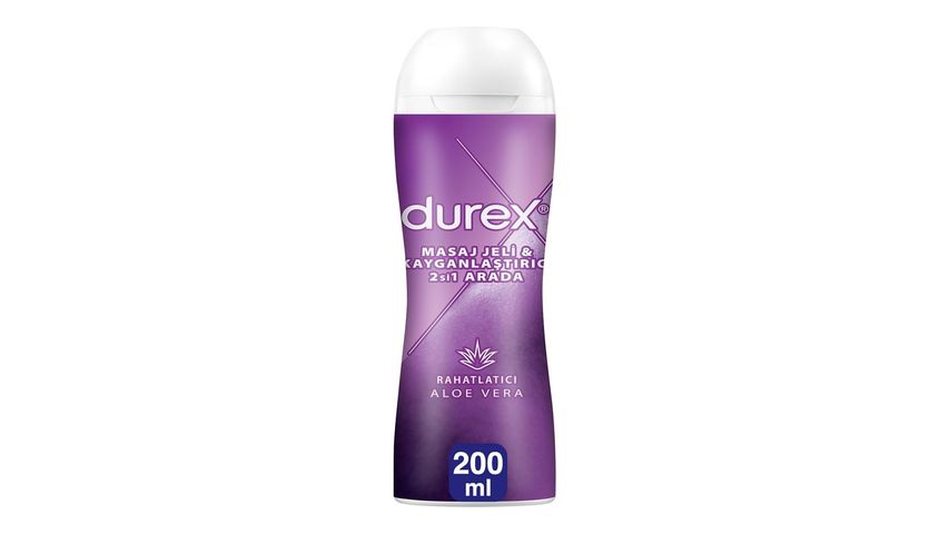 Durex Aloe Vera 2 in 1 Lubricant & Massage Gel 200 ml